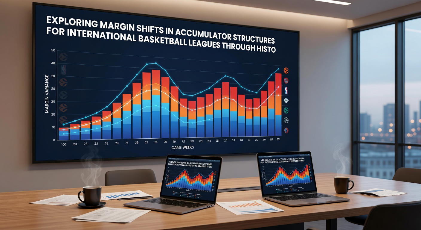 Historische Datenvisualisierung von Margenentwicklungen in Basketball-Akkumulatoren
