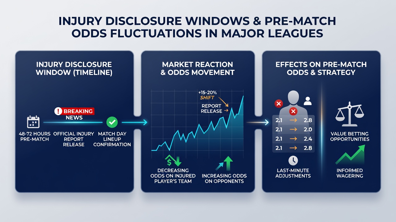 Analyse von Odds-Schwankungen nach Verletzungsmeldungen in Major Ligen